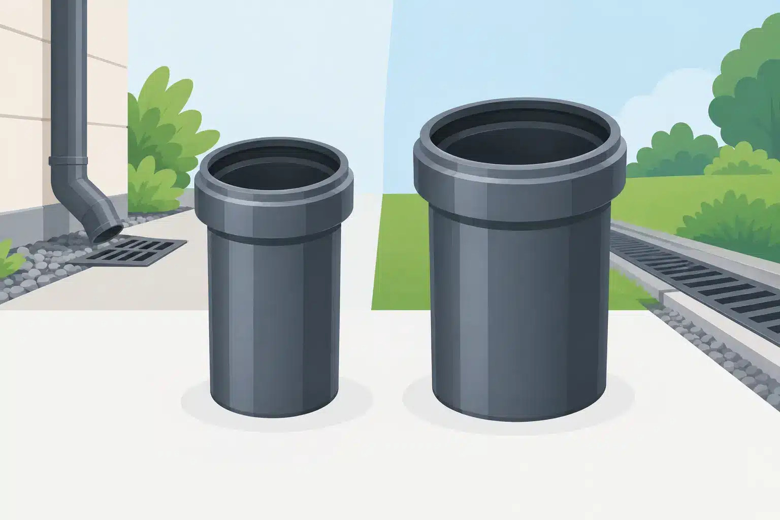 110mm Versus 160mm Drainage - Which Fits 110mm Versus 160mm Drainage - Which Fits