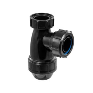 McAlpine-E10-Bl-Black-32mm-125-Shallow-Bottle-Trap-For-Use-With-Basins