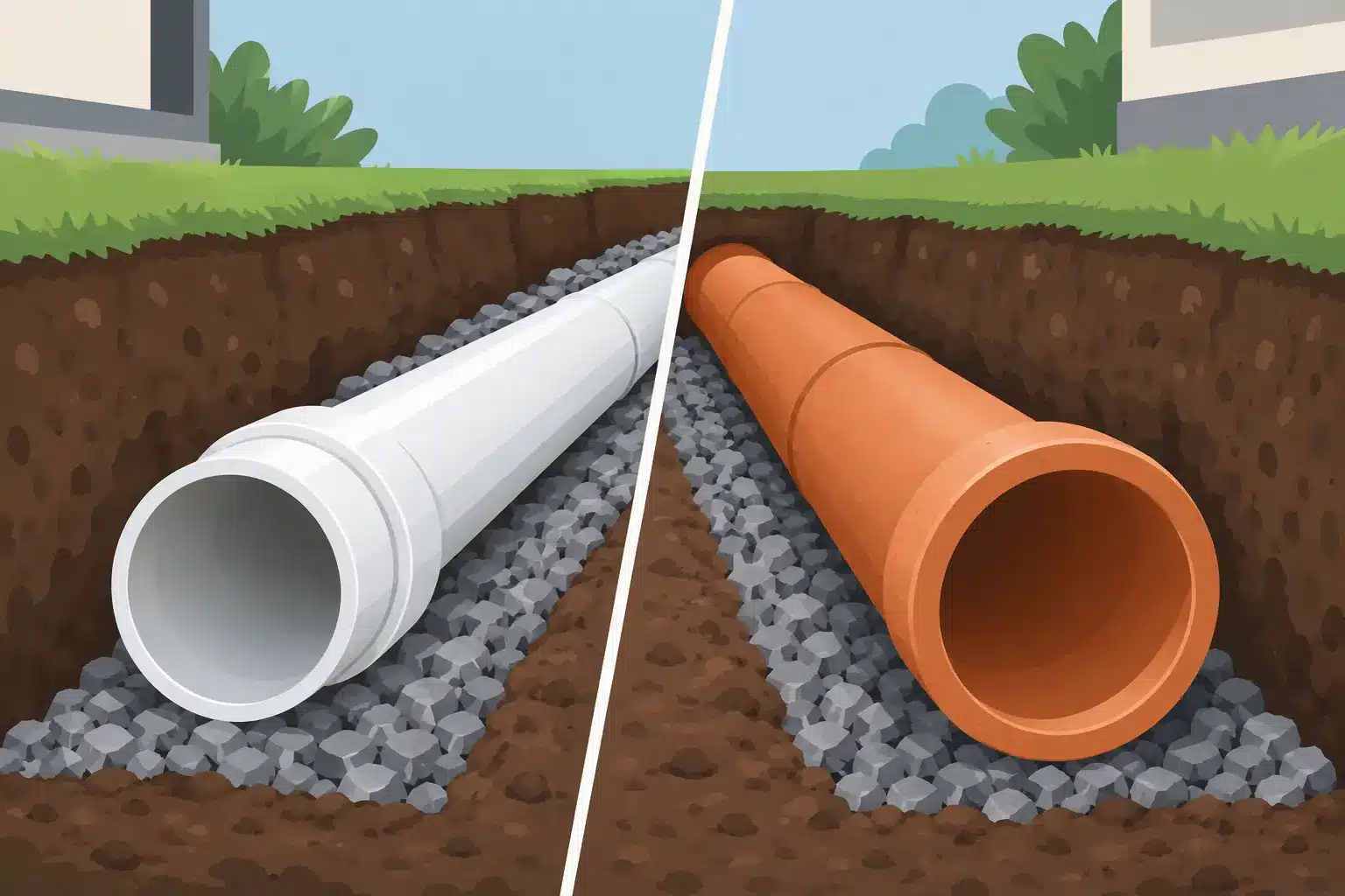 PVC Versus Clay Drainage Which Suits Your Job